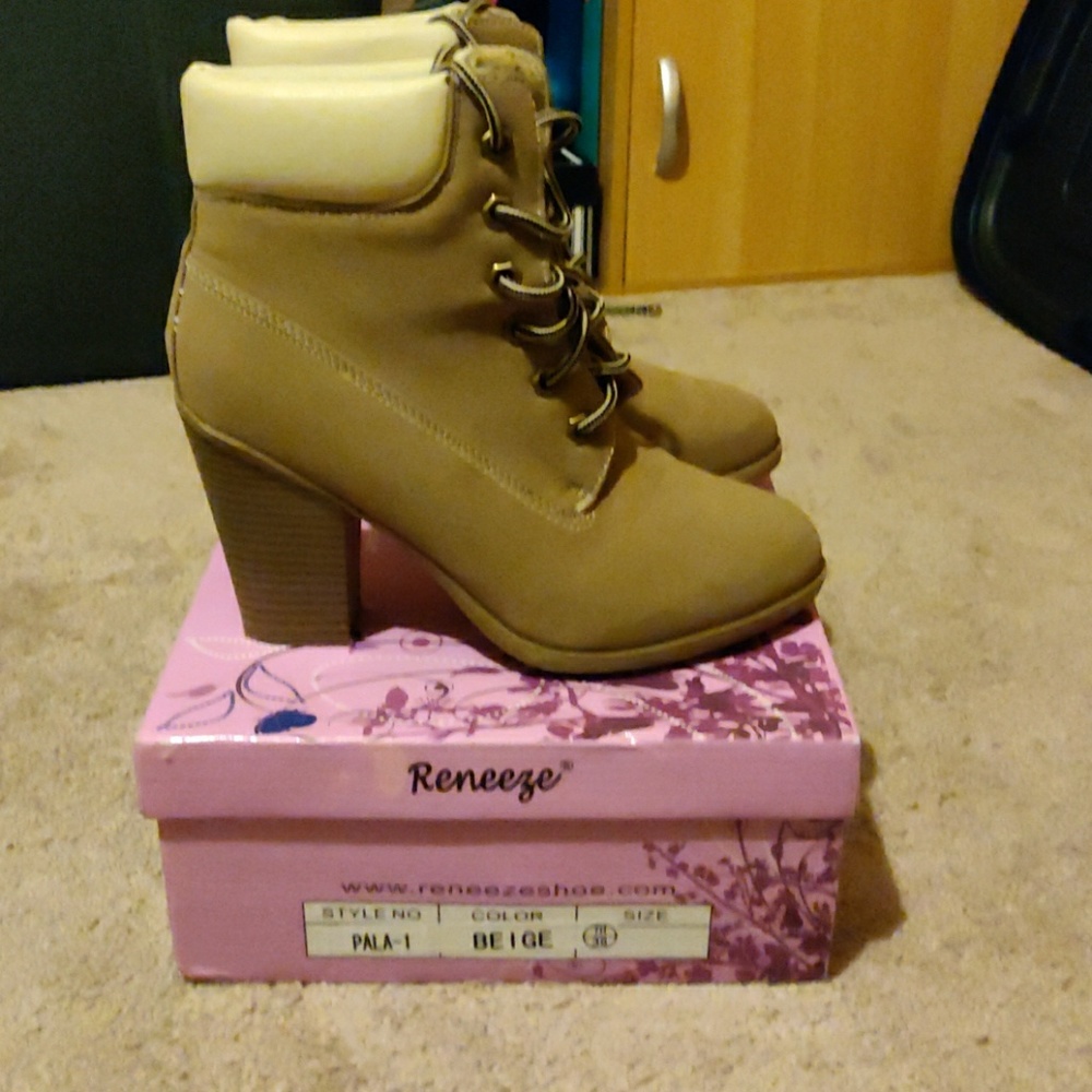 Tan boots